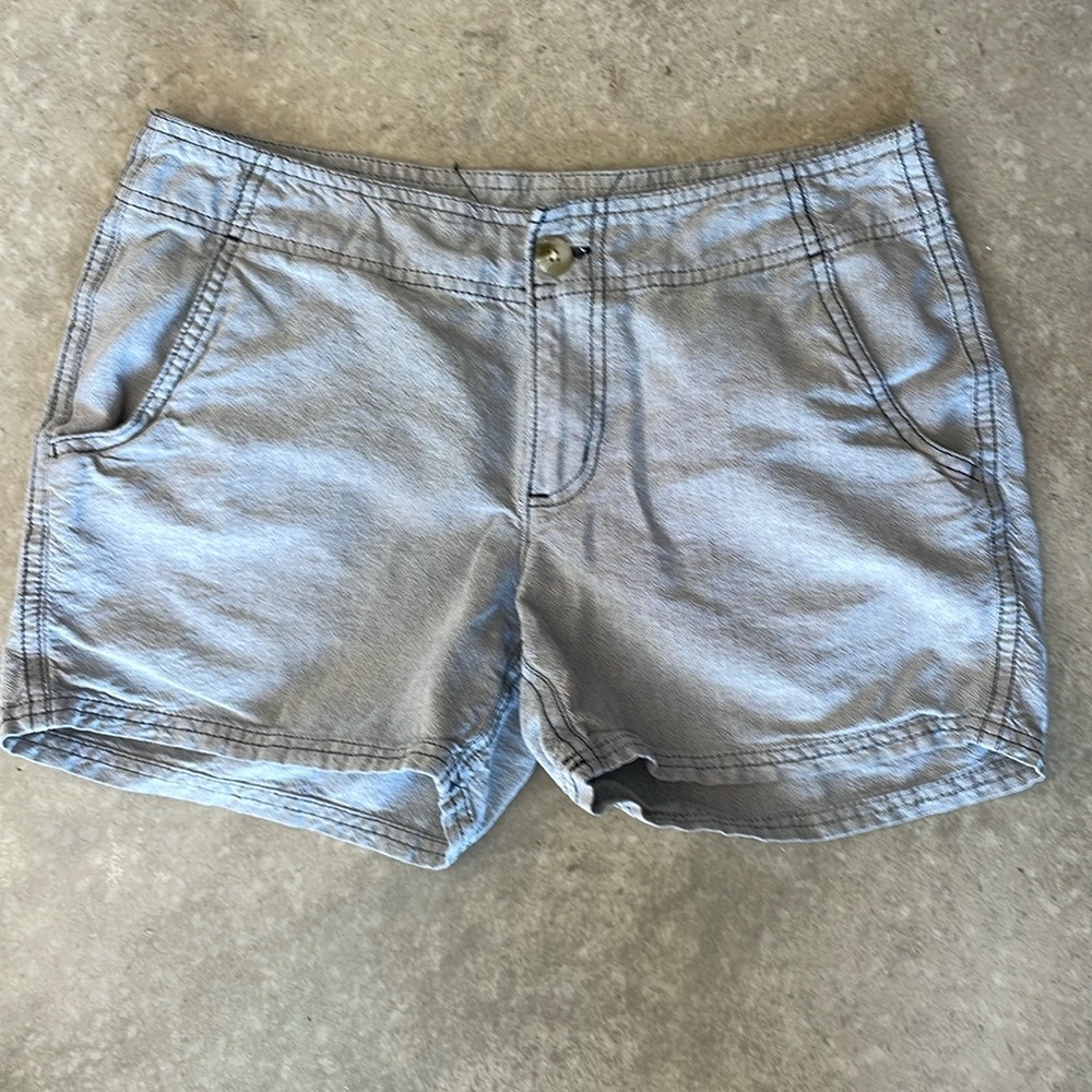 Columbia PFG Shorts Outdoor Fishing Summer Beach Blue Size 4